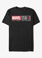 Marvel Studio 10 Logo T-Shirt