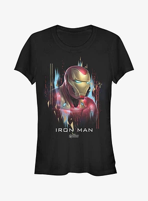 Marvel Iron Man Portrait Girls T-Shirt