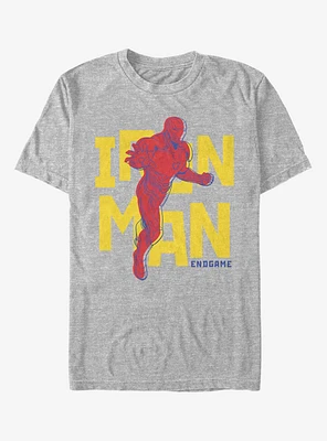 Marvel Iron Man Text Pop T-Shirt