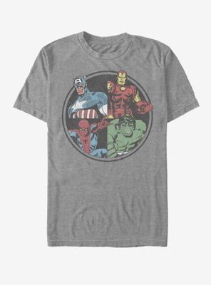 Marvel Avengers: Endgame Avenger Heads T-Shirt