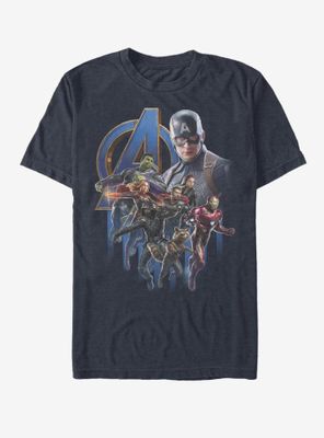 Marvel Avengers: Endgame Group Poster T-Shirt