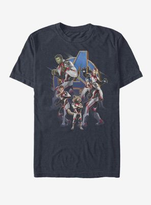 Marvel Avengers: Endgame Avengers Suits Assemble T-Shirt