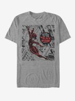 Marvel Avengers Black Widow City T-Shirt