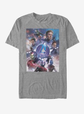 Marvel Avengers: Endgame Basic Poster T-Shirt
