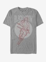 Marvel Avengers: Endgame Black Widow Simplicity T-Shirt