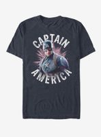 Marvel Avengers: Endgame Captain America Burst T-Shirt