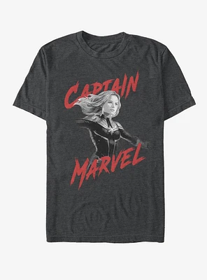 Marvel Avengers: Endgame High Contrast Captain T-Shirt