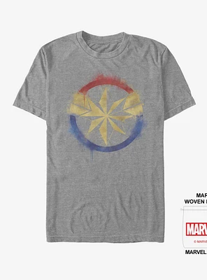 Marvel Avengers: Endgame Captain Spray Logo T-Shirt