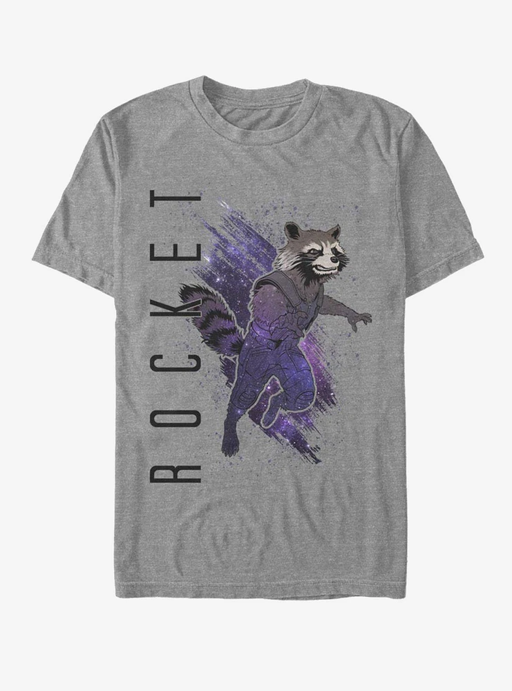 Marvel Avengers: Endgame Rocket Painted T-Shirt