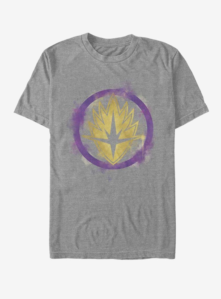 Marvel Avengers: Endgame Guardians Spray Logo T-Shirt