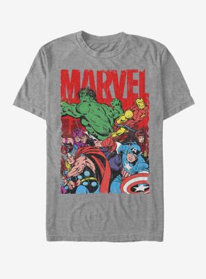 Marvel Team Work T-Shirt