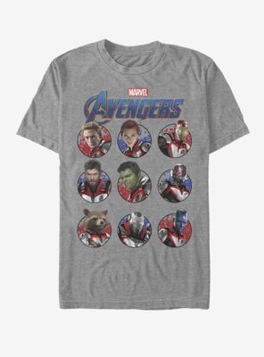 Marvel Avengers: Endgame Heroic Group T-Shirt