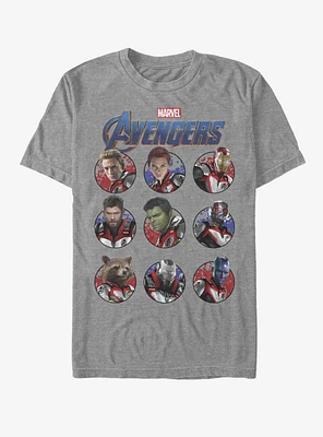 Marvel Avengers: Endgame Heroic Group T-Shirt