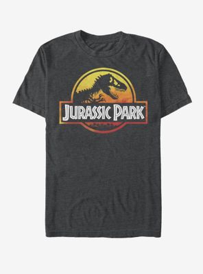 Jurassic Park Fire Logo T-Shirt