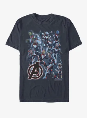 Marvel Avengers: Endgame Suit Group T-Shirt