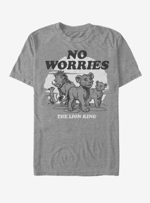 Disney The Lion King 2019 No Worries Back T-Shirt