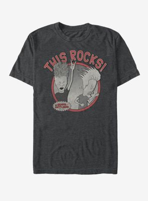 MTV Beavis And Butt-Head Rock Simple T-Shirt