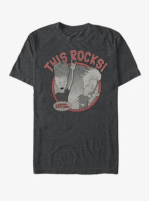 MTV Beavis And Butt-Head Rock Simple T-Shirt