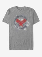 Marvel Avengers: Endgame War Machine Spray Logo T-Shirt