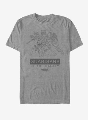 Marvel Guardians Of The Galaxy Guard T-Shirt