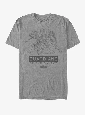 Marvel Guardians Of The Galaxy Guard T-Shirt