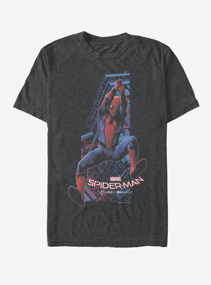 Marvel Spider-Man Swing Into Action T-Shirt