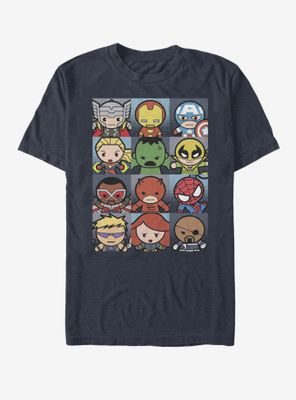 Marvel Avengers Kawaii Boxes T-Shirt