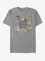 Disney The Lion King Distressed Group T-Shirt