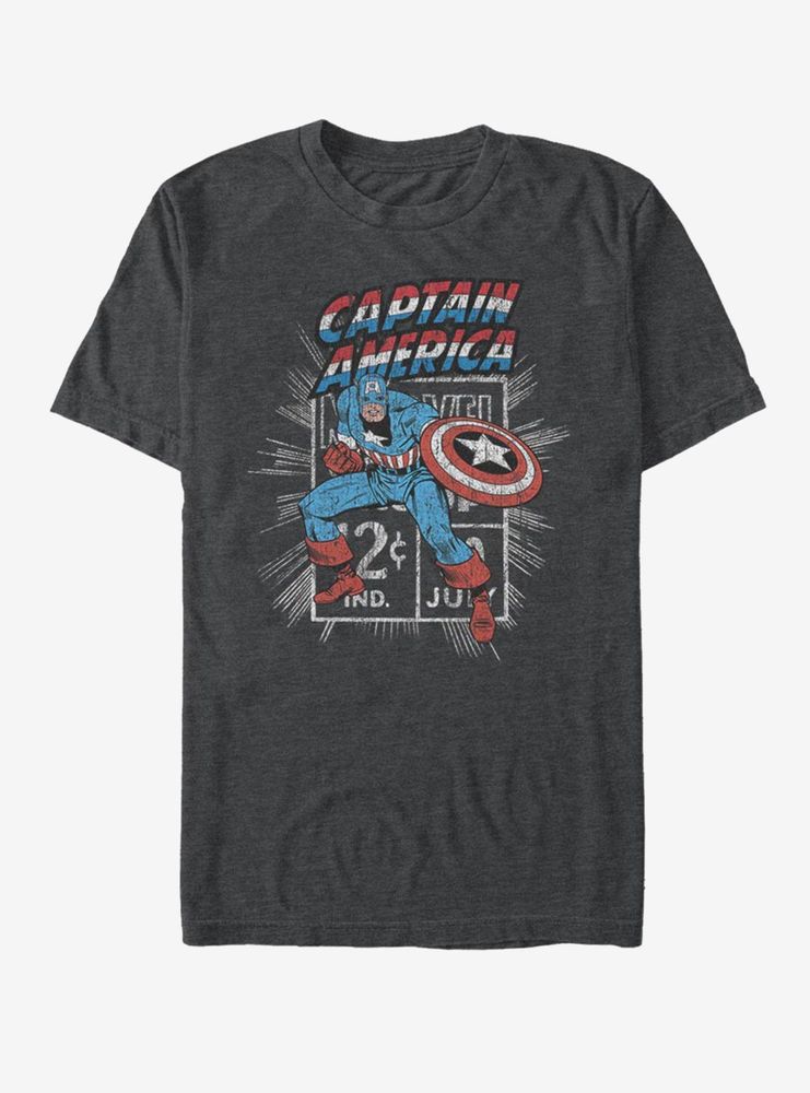 Marvel Captain America Stamp T-Shirt