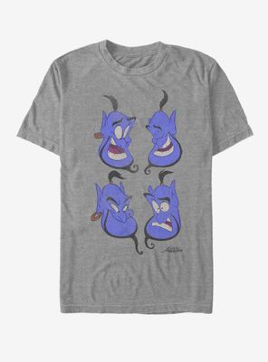 Disney Aladdin Genie Faces T-Shirt