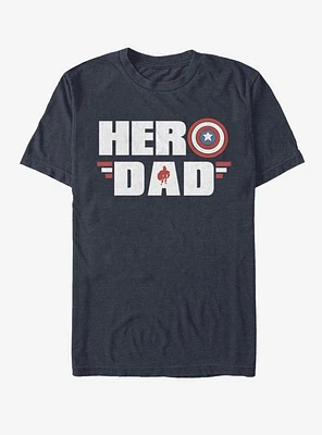 Marvel Captain America Hero Dad T-Shirt