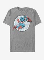 Marvel Captain America Retro Cap T-Shirt