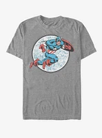 Marvel Captain America Retro Cap T-Shirt