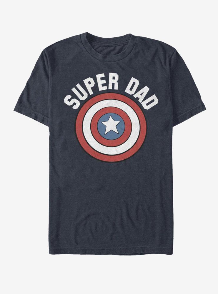 Marvel Captain America Super Dad T-Shirt