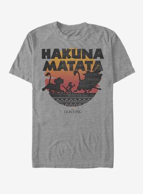 Disney The Lion King Hakuna Silhouettes T-Shirt