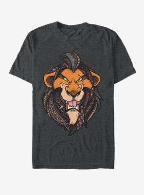 Disney The Lion King Patterned Scar T-Shirt