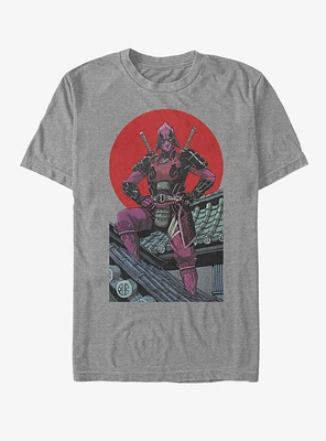 Marvel Deadpool Sun T-Shirt