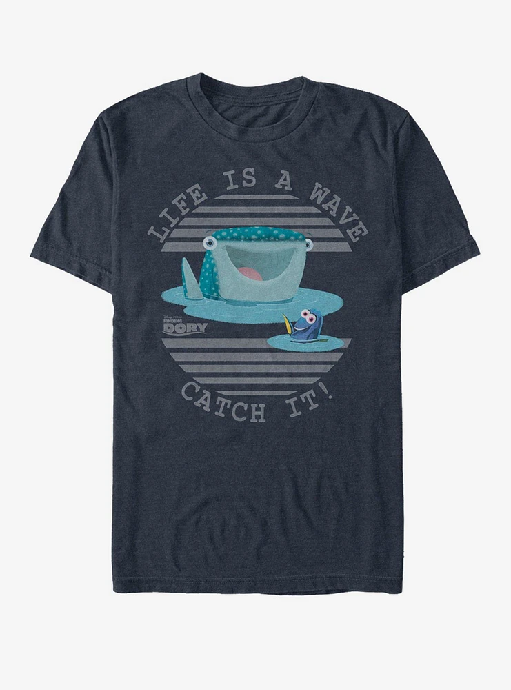 Disney Pixar Finding Dory Life Is A Wave T-Shirt