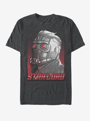 Marvel Guardians Of The Galaxy Star Lord Shading T-Shirt