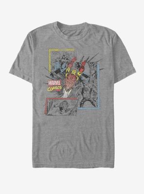 Marvel Iron-Man Broken Panels T-Shirt