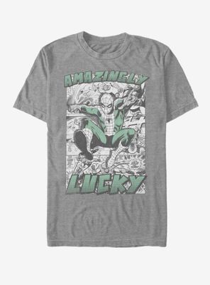 Marvel Spider-Man Amazingly Lucky T-Shirt