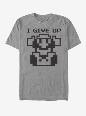 Nintendo Super Mario Give Up T-Shirt