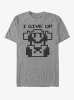 Nintendo Super Mario Give Up T-Shirt