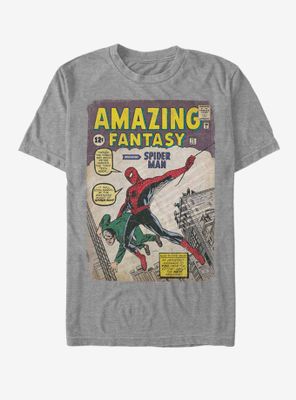 Marvel Spider-Man Spidey Comic Cover T-Shirt