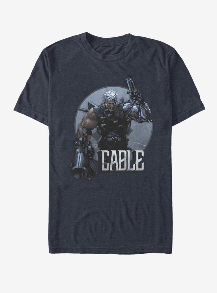 Marvel X-Men Cable Guns T-Shirt