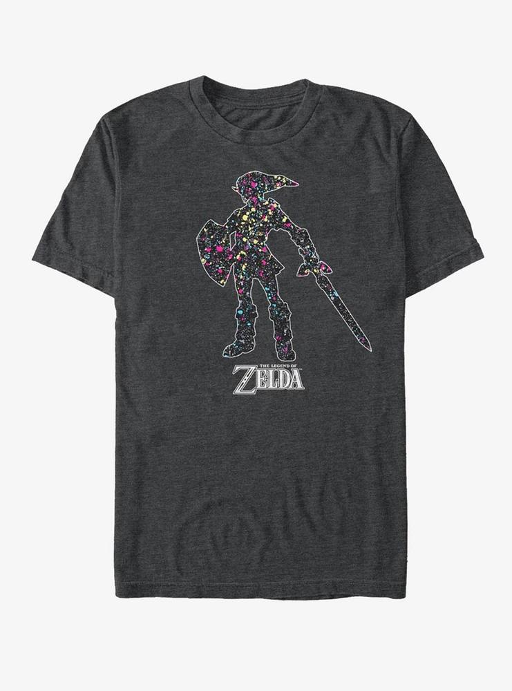 Nintendo The Legend Of Zelda Splattered Link T-Shirt