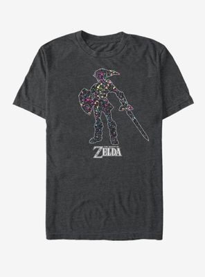 Nintendo The Legend Of Zelda Splattered Link T-Shirt