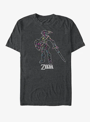 Nintendo The Legend Of Zelda Splattered Link T-Shirt