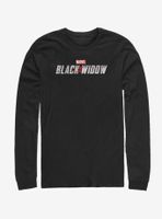 Marvel Black Widow 2019 Logo Long-Sleeve T-Shirt
