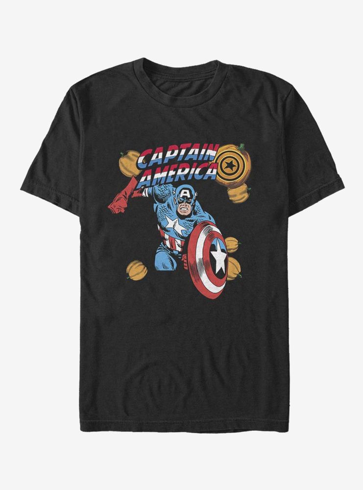 Marvel Captain America Pumpkin T-Shirt